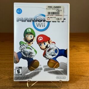 Mario Kart Wii Nintendo Wii 2008 Racing Game CIB with Manual Tested Works